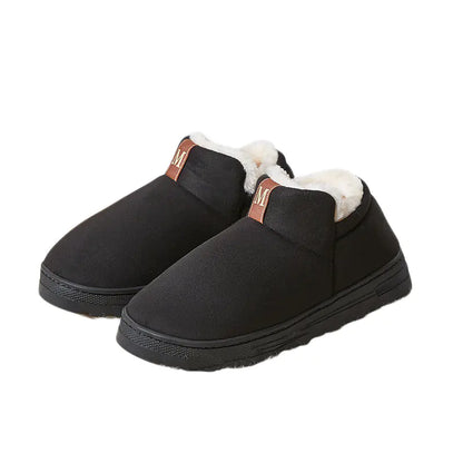 Furry Slides for Women - Warm Indoor Slippers